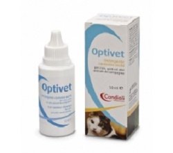 OPTIVET DETERGENTE PER OCCHI PER CANI E GATTI FLACONE 50 ML