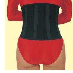 BENACTIV 8185 CORSETTO STECCATO UNISEX NERO L