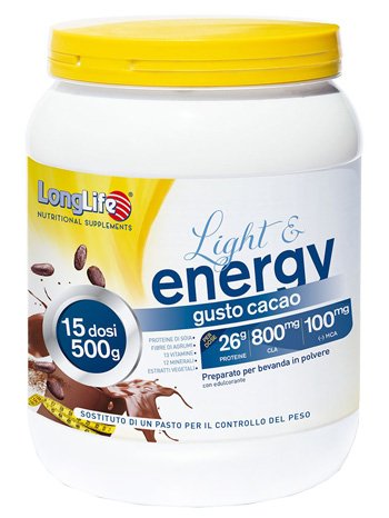 LONGLIFE LIGHT & ENERGY CACAO 500 G