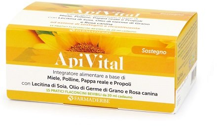 APIVITAL 15 FLACONCINI DA 20 ML