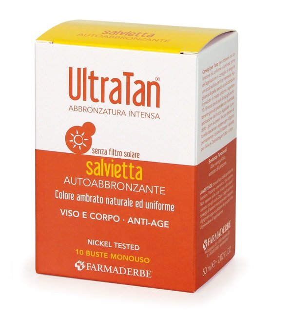 ULTRA TAN SALVIETTE AUTOABBRONZANTI 10 BUSTE
