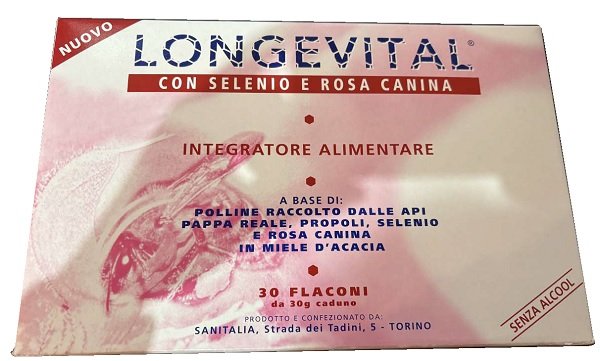 LONGEVITAL FORTE 30 FLACONCINI 30G