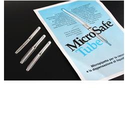 TEST MICROSAFE PIPETTE 40MICROLITRI 200 PEZZI