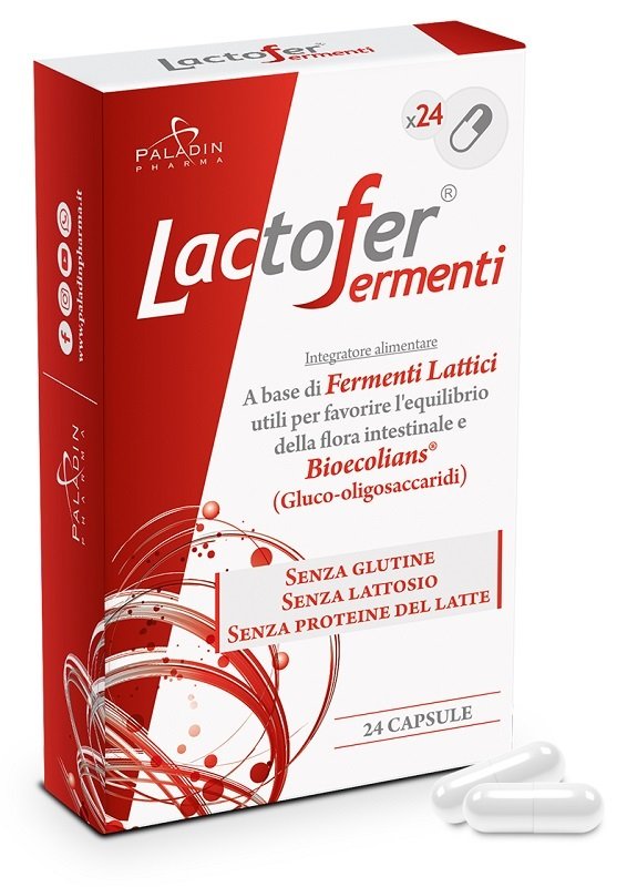 LACTOFER FERMENTI 24 CAPSULE