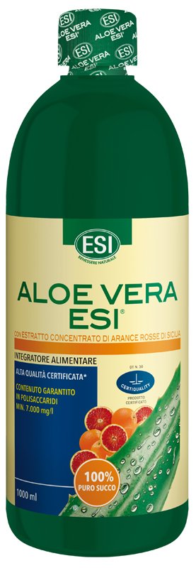 ESI ALOE SUCCO ARANCIA ROSSA 1000 ML