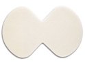 SCHIUMA DI POLIURETANO ASSORBENTE CON STRATO DI CONTATTO IN SILICONE MORBIDO CONFORMATA PER TALLONE MEPILEX HEEL 13X20CM 5 PEZZI