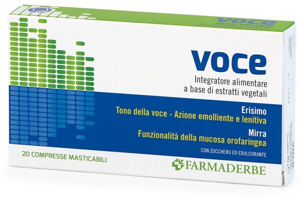 VOCE 20 COMPRESSE MASTICABILI