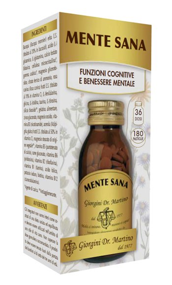 MENTE SANA 180 PASTIGLIE