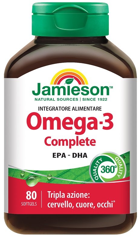 JAMIESON OMEGA 3 COMPLETE 80 PERLE
