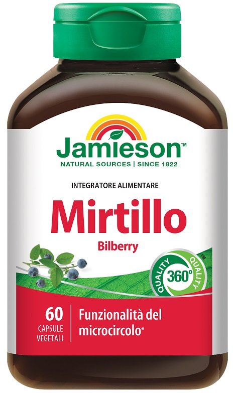 JAMIESON MIRTILLO BILBERRY 60 CAPSULE
