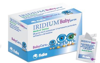 GARZA OCULARE MEDICATA IRIDIUM BABY 28 PEZZI