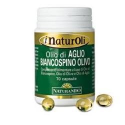 NATUROLI OLIO DI AGLIO BIANCOSPINO OLIVO 70 PERLE