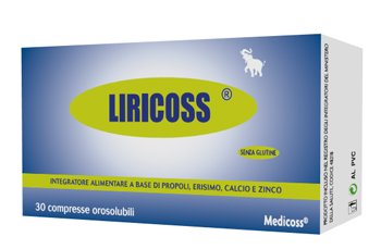 LIRICOSS 30 COMPRESSE OROSOLUBILI