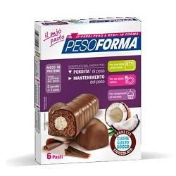 PESOFORMA BARRETTA CUORE COCCO 6 PASTI 12 X 31 G