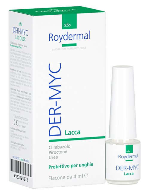 LACCA PROTETTIVA PER UNGHIE DER-MYC FLACONE 4 ML