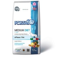 FORZA 10 MEDIUM DIET CON PESCE PER CANI DI MEDIA TAGLIA 12 KG