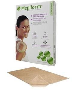 MEDICAZIONE MEPIFORM ATRAUMATICA PER CICATRICI E CHELOIDI NON STERILE 4X30 CM 5 PEZZI