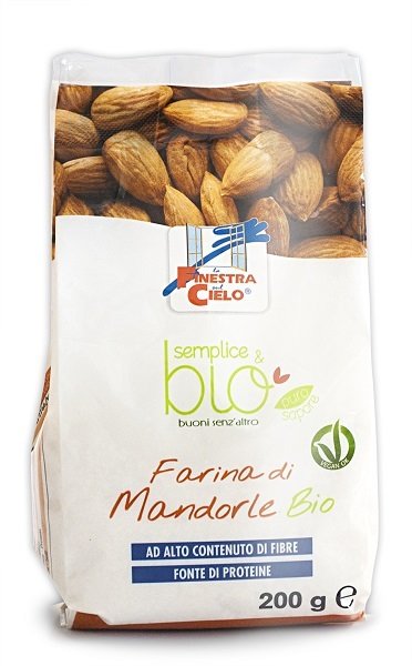 FARINA DI MANDORLE BIO 200 G
