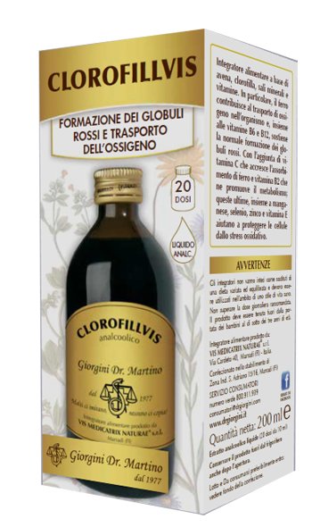 CLOROFILLVIS LIQUIDO ANALCOLICO 200 ML