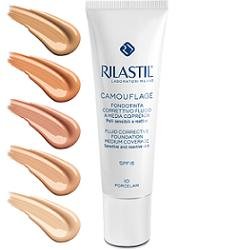 RILASTIL CAMOUFLAGE FONDOTINTA CORRETTIVO FLUIDO MEDIA COPRENZA 20 30 ML