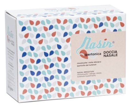 SOLUZIONE FISIOLOGICA IPERTONICA STERILE NASIR 8 SACCHE VERSIONE DA 250ML