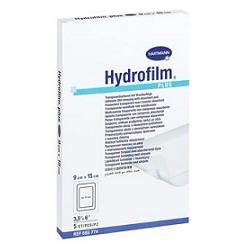 MEDICAZIONE ADESIVA IN POLIURETANO CON TAMPONE HYDROFILM PLUS TRASPARENTE 10X20CM 5 PEZZI
