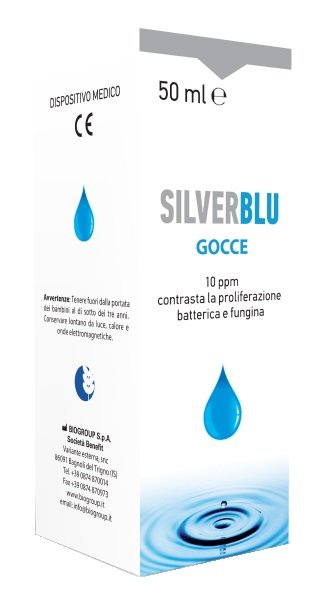 SILVER BLU GOCCE 50 ML