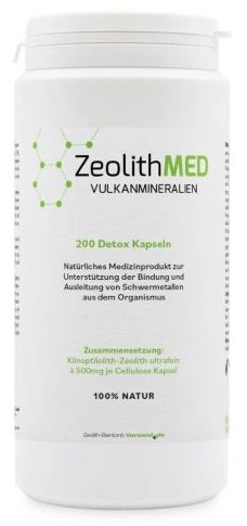 ZEOLITHMED MINERALI VULCANICI DETOX 200 CAPSULE