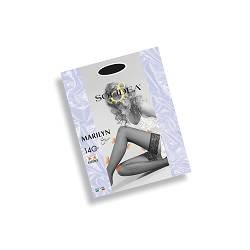 MARILYN 140 SHEER CALZE AUTOREGGENTI BRONZE 1