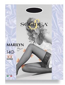 MARILYN 140 SHEER CALZA AUTOREGGENTE GLACE%27 M