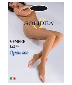 VENERE 140 OPEN TOE COLLANT NERO 3-ML