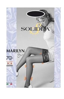 MARILYN 70 SHEER CALZA AUTOREGGENTE VISONE 1