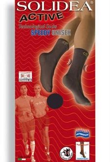 ACTIVE SPEEDY UNISEX CALZINO NERO M