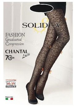 CHANTAL LACE 70 COLLANT FANTASIA NERO 3-ML