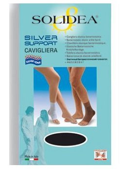 SILVER SUPPORT ANKLE CAVIGLIERA BIANCO L