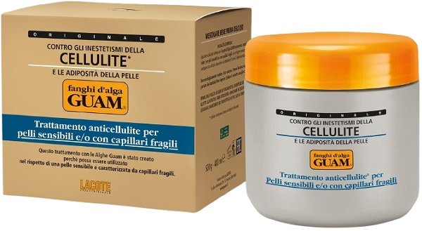GUAM FANGHI D%27ALGA PER PELLI SENSIBILI E/O CON CAPILLARI FRAGILI 500 G