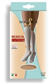 MEDICAL ANTI EMBOLISM KNEE-HIGH NATUR M