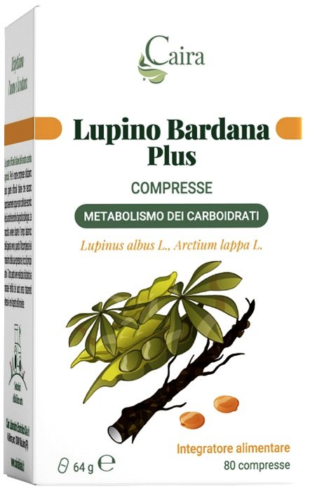 CAIRA LUPINO BARDANA 110 COMPRESSE