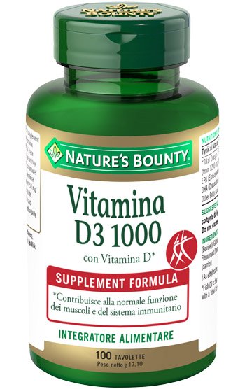 VITAMINA D3/1000 100 TAVOLETTE