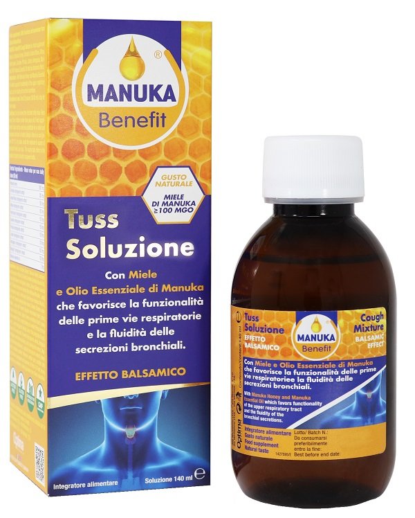 MANUKA BENEFIT TUSS SOLUZIONE 140 ML