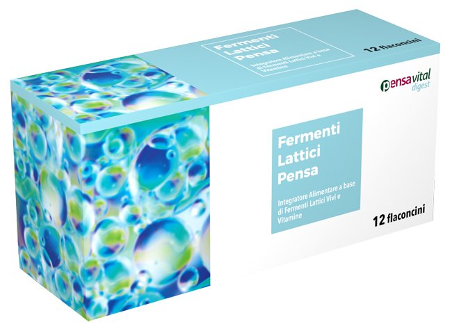 FERMENTI LATTICI PENSA 12 FLACONCINI DA 7 ML