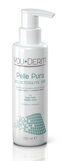 YOUDERM PELLE PURA GEL DETERGENTE VISO 200 ML