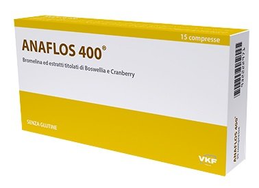 ANAFLOS 400 15 COMPRESSE 400 MG