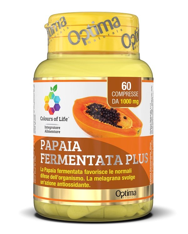 COLOURS OF LIFE FERMENTA PAPAIA PLUS 60 COMPRESSE 1000 MG