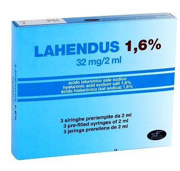 SIRINGA INTRA-ARTICOLARE LAHENDUS ACIDO IALURONICO 1,6% 32 MG 2 ML