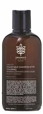 ORGANICS PHARM COLOR SAVE SHAMPOO AFTER COLORING ALOE AND LAVENDER 250 ML