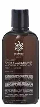 ORGANICS COSMETICS FORTIFY CONDITIONER NEEM OIL AND MILLET 250 ML