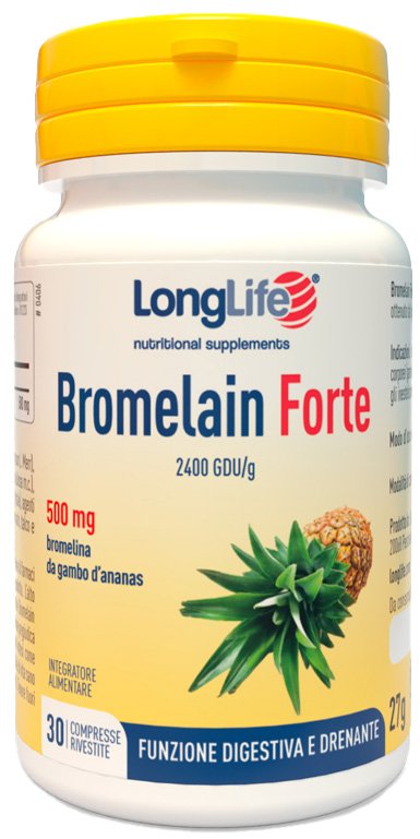 LONGLIFE BROMELAIN FORTE 30 COMPRESSE