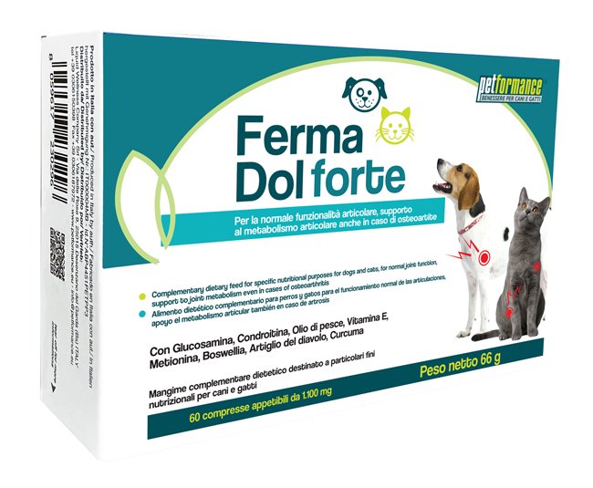 PETFORMANCE FERMA DOL FORTE 60 COMPRESSE