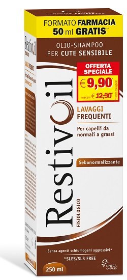 RESTIVOIL FISIOLOGICO 250 ML TAGLIO PREZZO